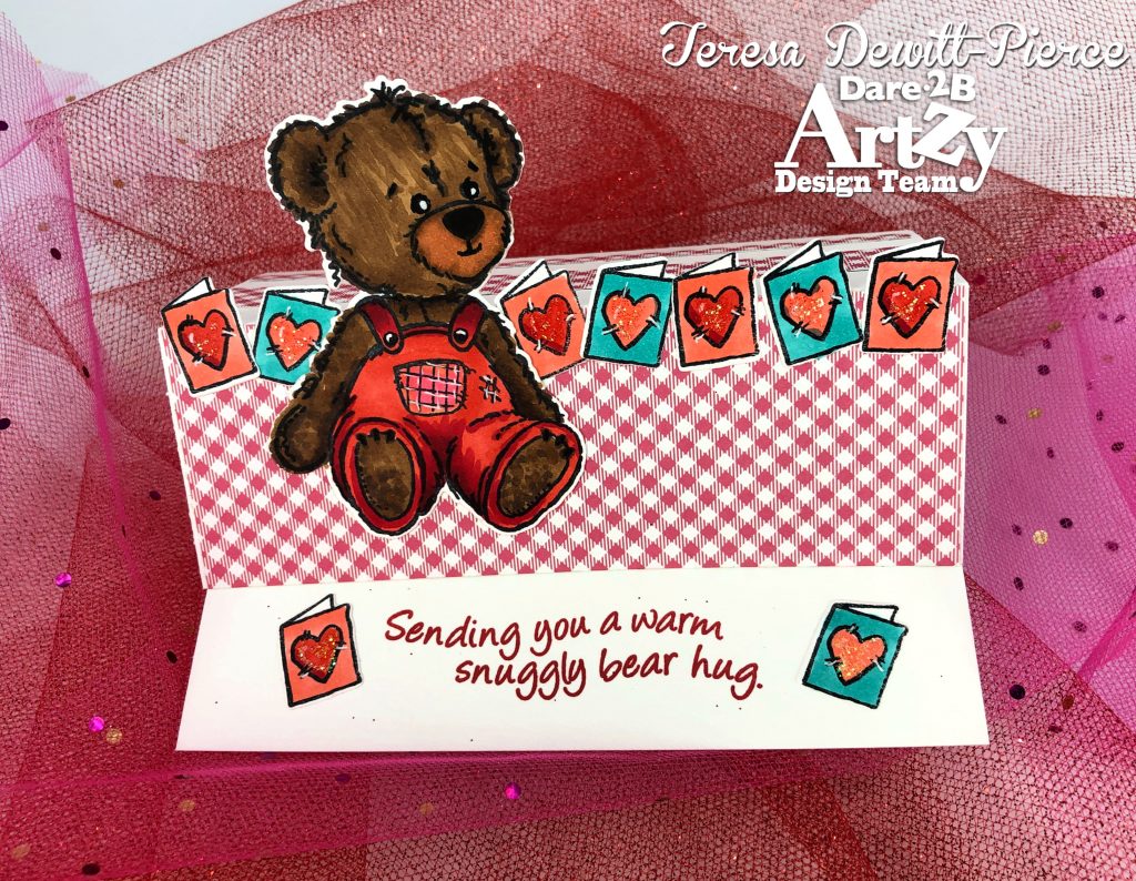 Beary Valentine Hugs + Video Tutorial – Dare 2B Artzy Blog